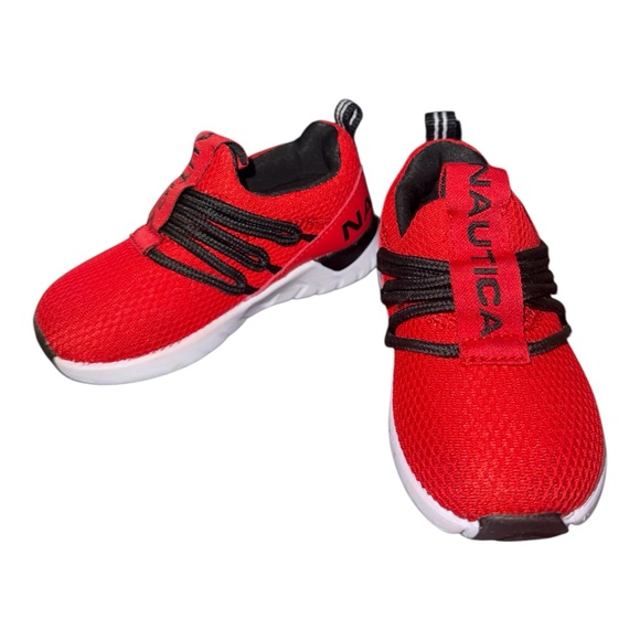 Nautica Kids Sneaker Athletic Slip-On Bungee Running Shoes - Picture 2 of 7